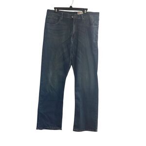 WRANGLER Men’s Relaxed‎ Boot Jeans Size 36X32 Blue SEE DESCRIPTION